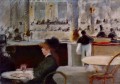 Intérieur d’un café Édouard Manet